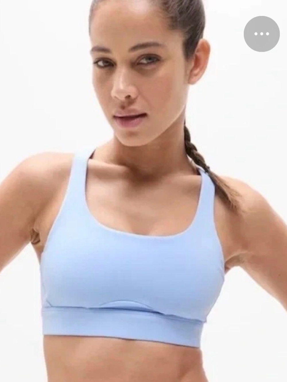 NWT Athleta Train Free Sky Blue Bra Size Small ( Best for A-C Cups)